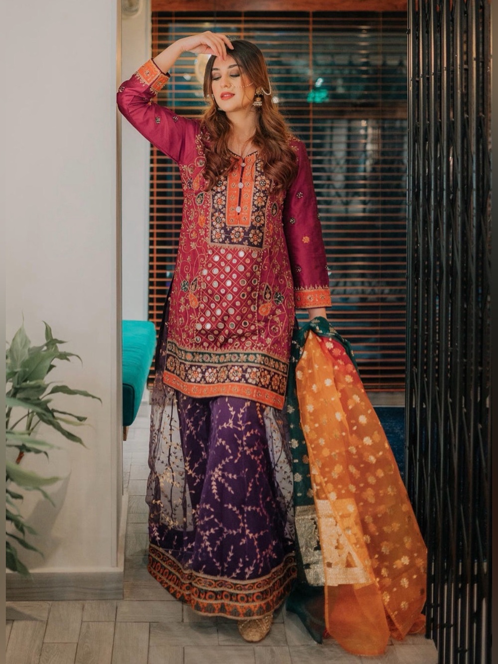 3 piece pakistani indian suit